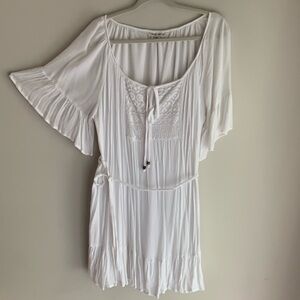 peed Control Dress - White -